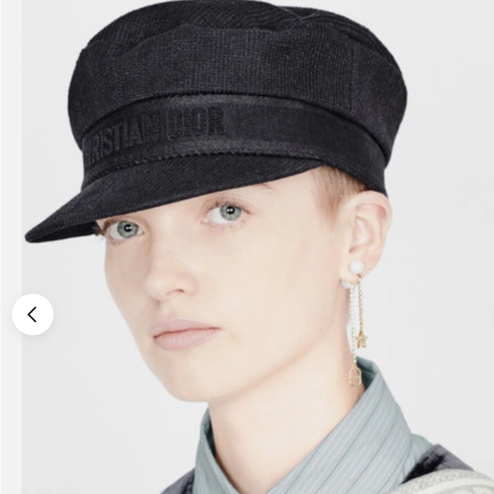 Dior Elegant Black Women's Hat